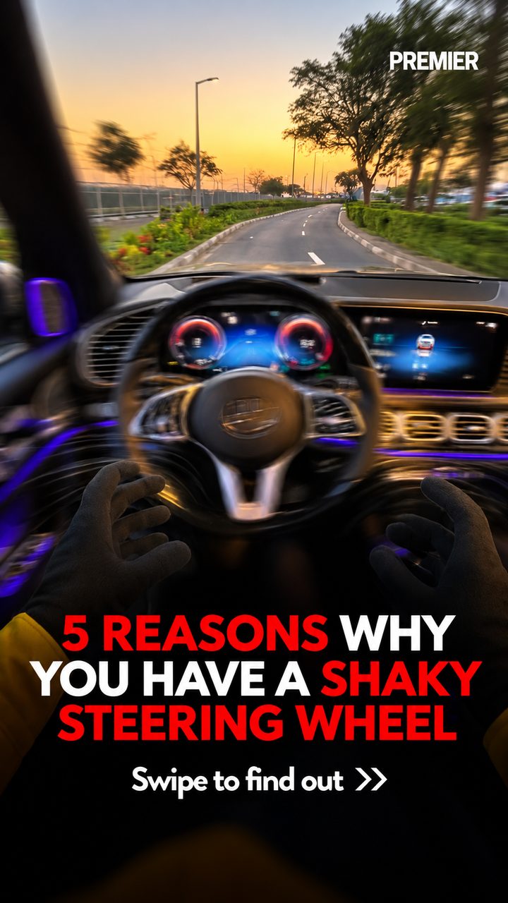 Premier shaky steering wheel carousel creative